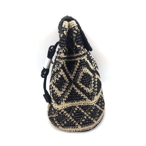 American Eagle Outfitters Beach Straw Bag Backpack - Picture 2 of 7
